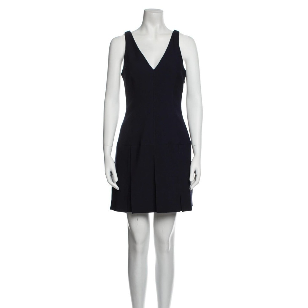 Cinq à Sept A-Line Dress Dark Blue SZ S US 4